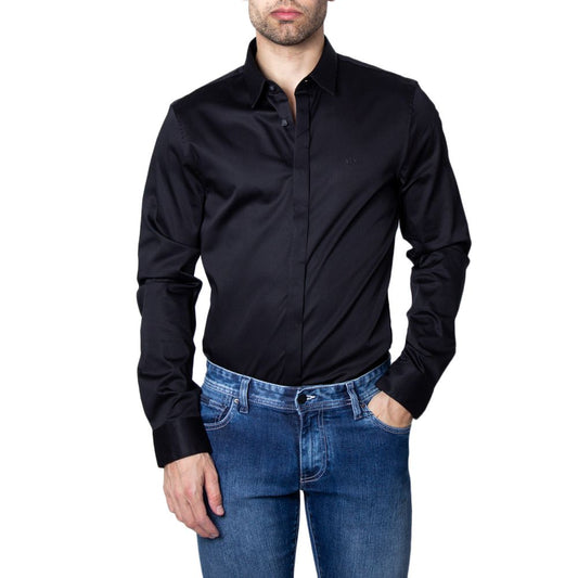 Black Cotton Shirt - The Luxe Alliance