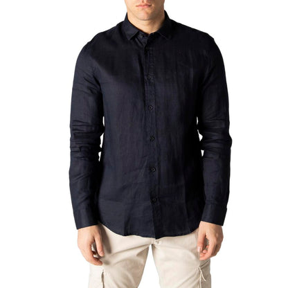  - Blue Linen Shirt