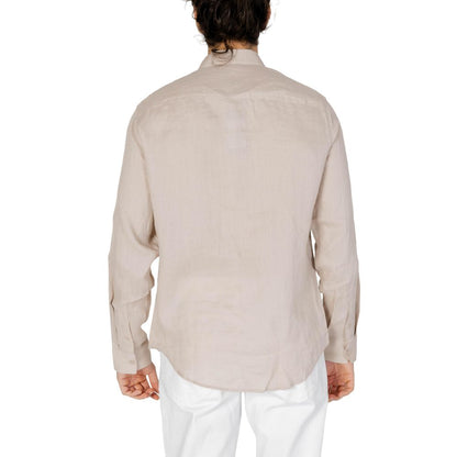 Beige Linen Shirt - The Luxe Alliance