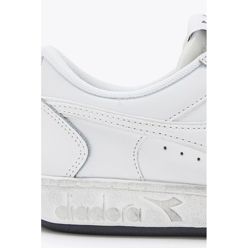  - White Leather Sneaker