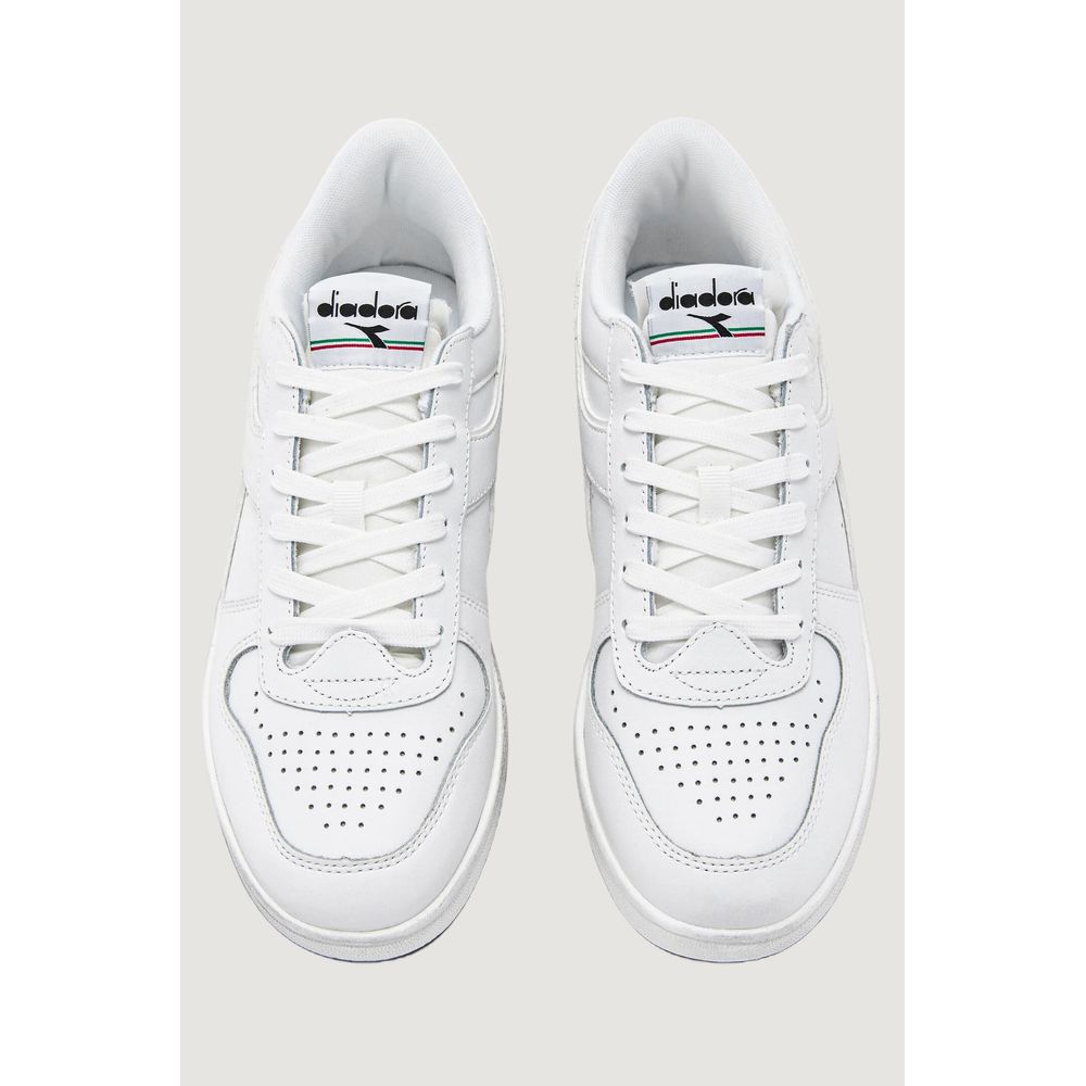  - White Leather Sneaker