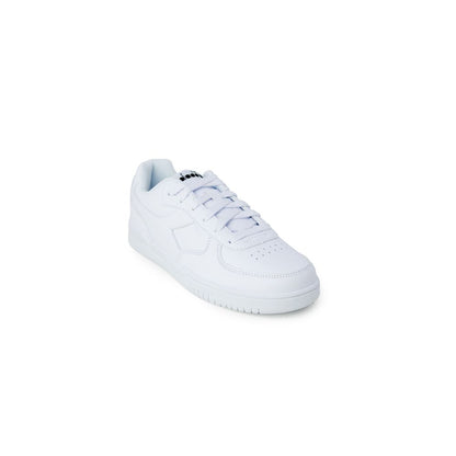  - White Synthetic Leather Sneaker