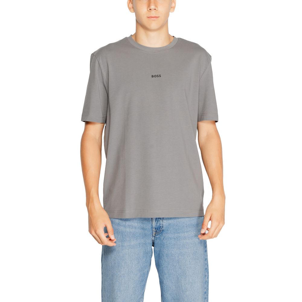  - Gray Cotton T-Shirt