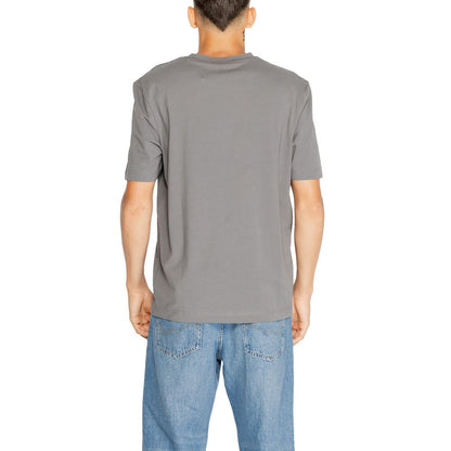  - Gray Cotton T-Shirt