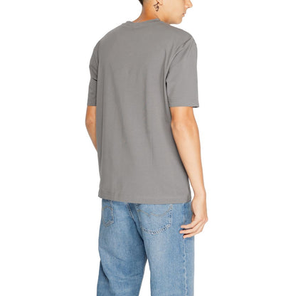  - Gray Cotton T-Shirt