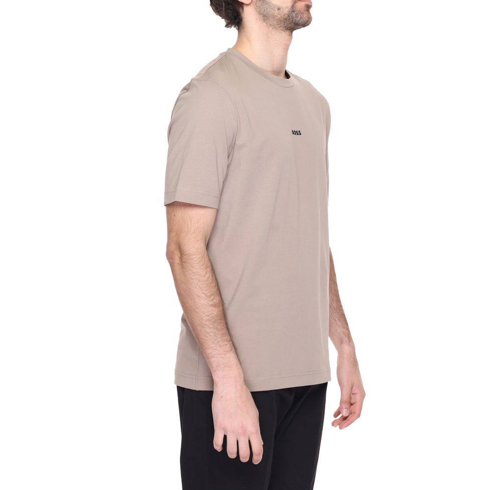  - Brown Cotton T-Shirt