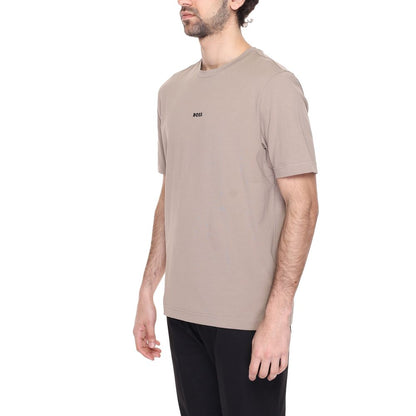  - Brown Cotton T-Shirt