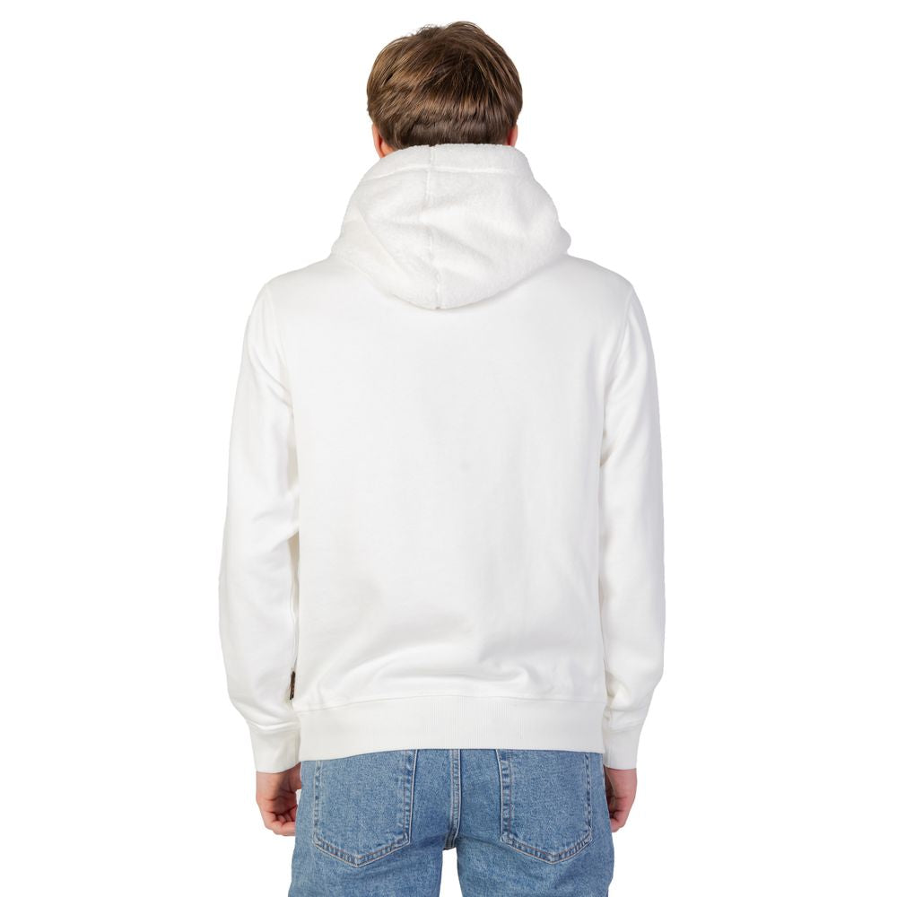 Hugo Boss Cream Cotton Hoodie