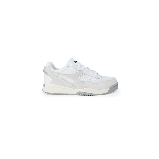  - White Synthetic Leather Sneaker