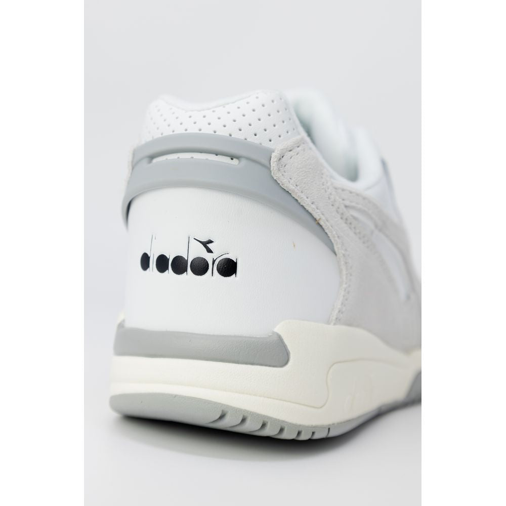  - White Synthetic Leather Sneaker