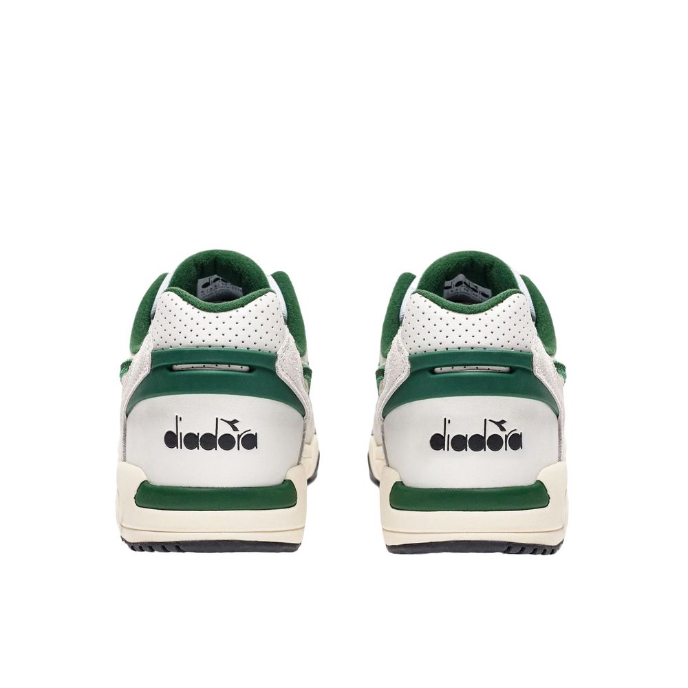  - Green Synthetic Leather Sneaker