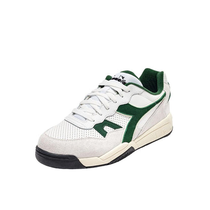  - Green Synthetic Leather Sneaker