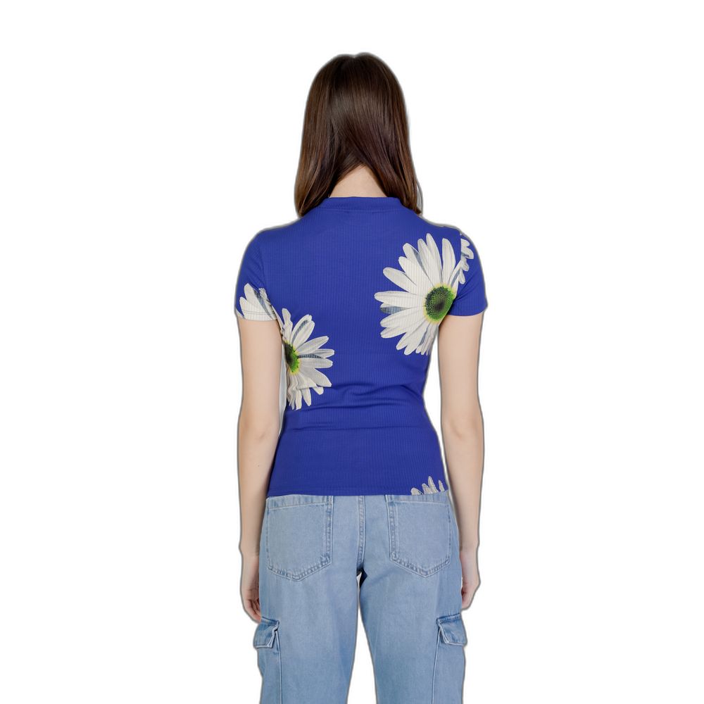  - Blue Viscose Tops & T-Shirt