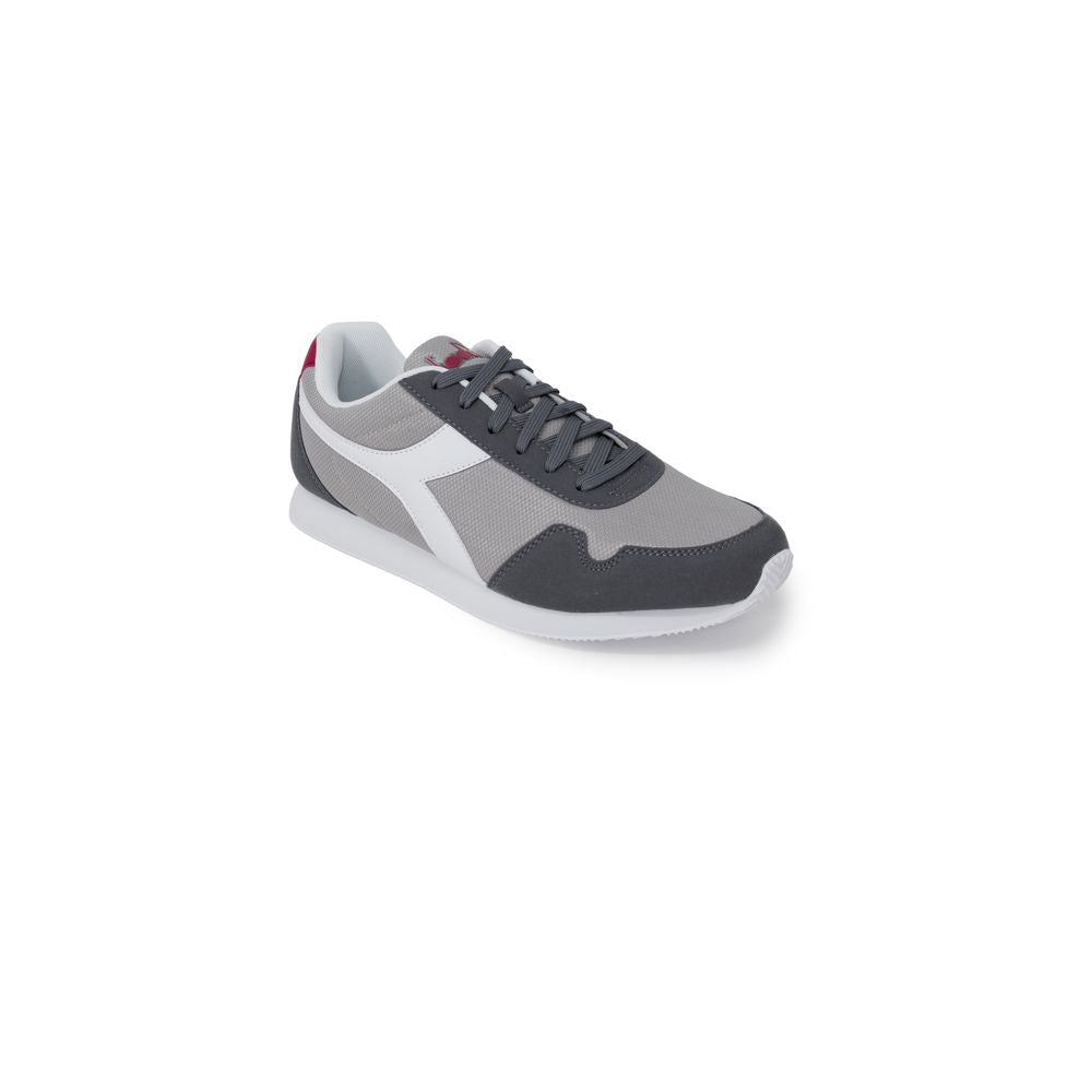 Gray Polyester Sneaker - The Luxe Alliance