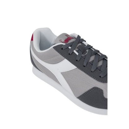 Gray Polyester Sneaker - The Luxe Alliance