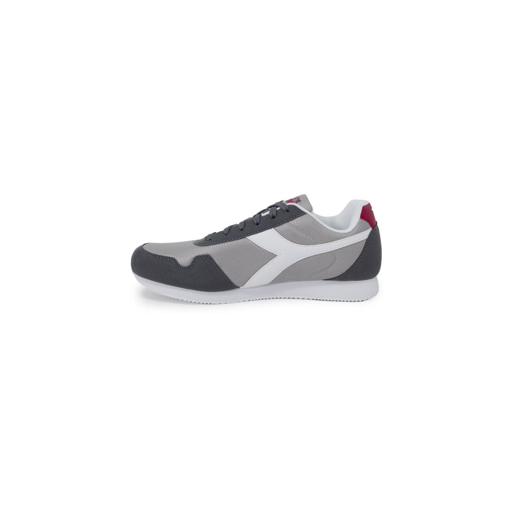 Gray Polyester Sneaker - The Luxe Alliance