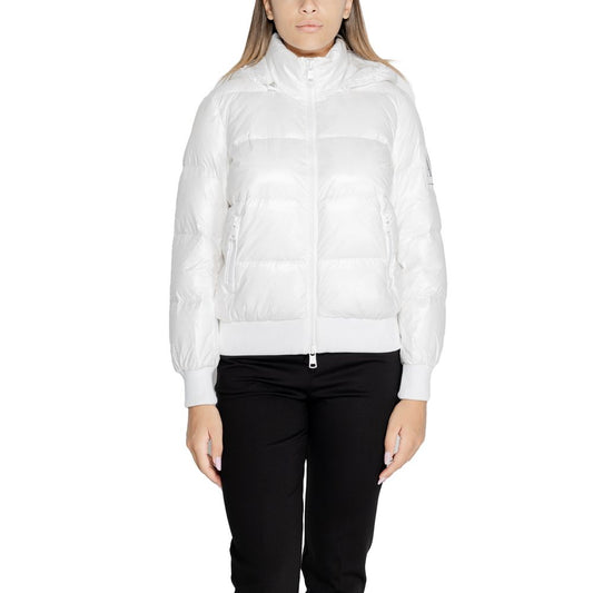 White Polyamide Jackets & Coat - The Luxe Alliance