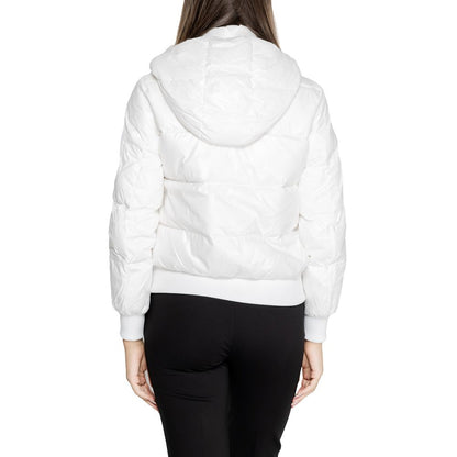 White Polyamide Jackets & Coat - The Luxe Alliance