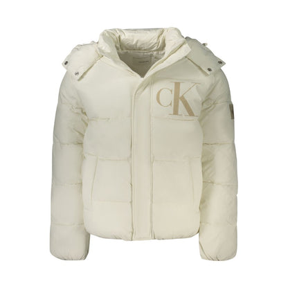 White Polyamide Jacket