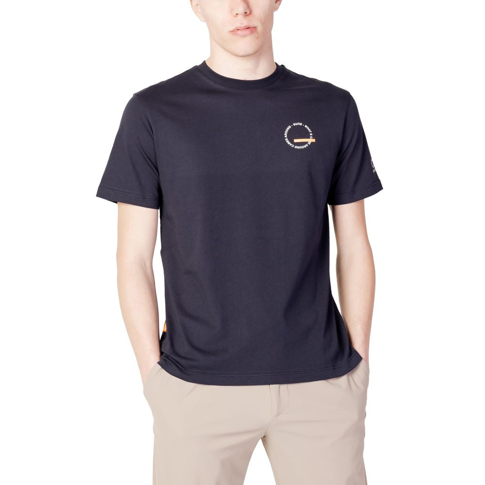 Blue Cotton T-Shirt - The Luxe Alliance