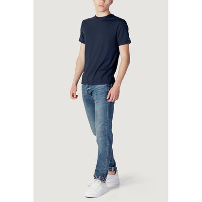 Blue Polyester T-Shirt - The Luxe Alliance