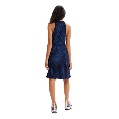  - Blue Viscose Dress