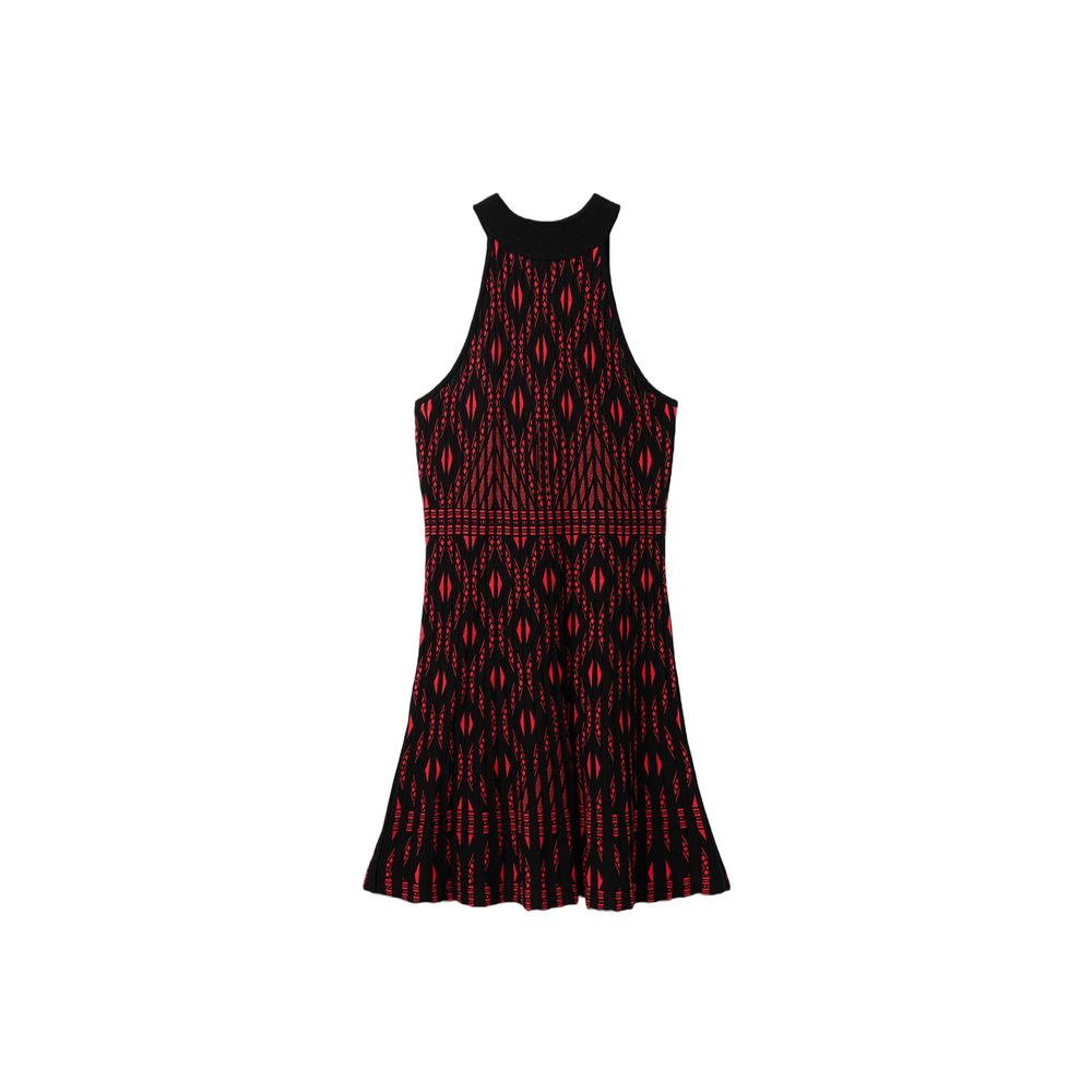  - Red Viscose Dress