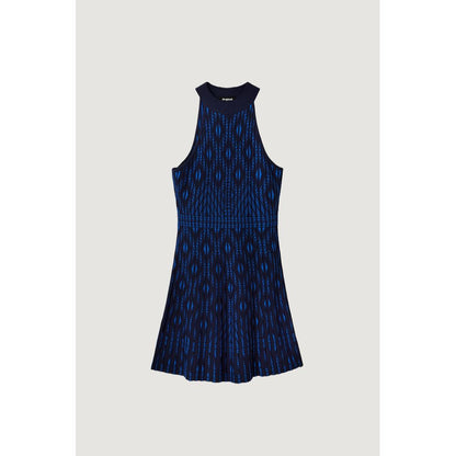  - Blue Viscose Dress