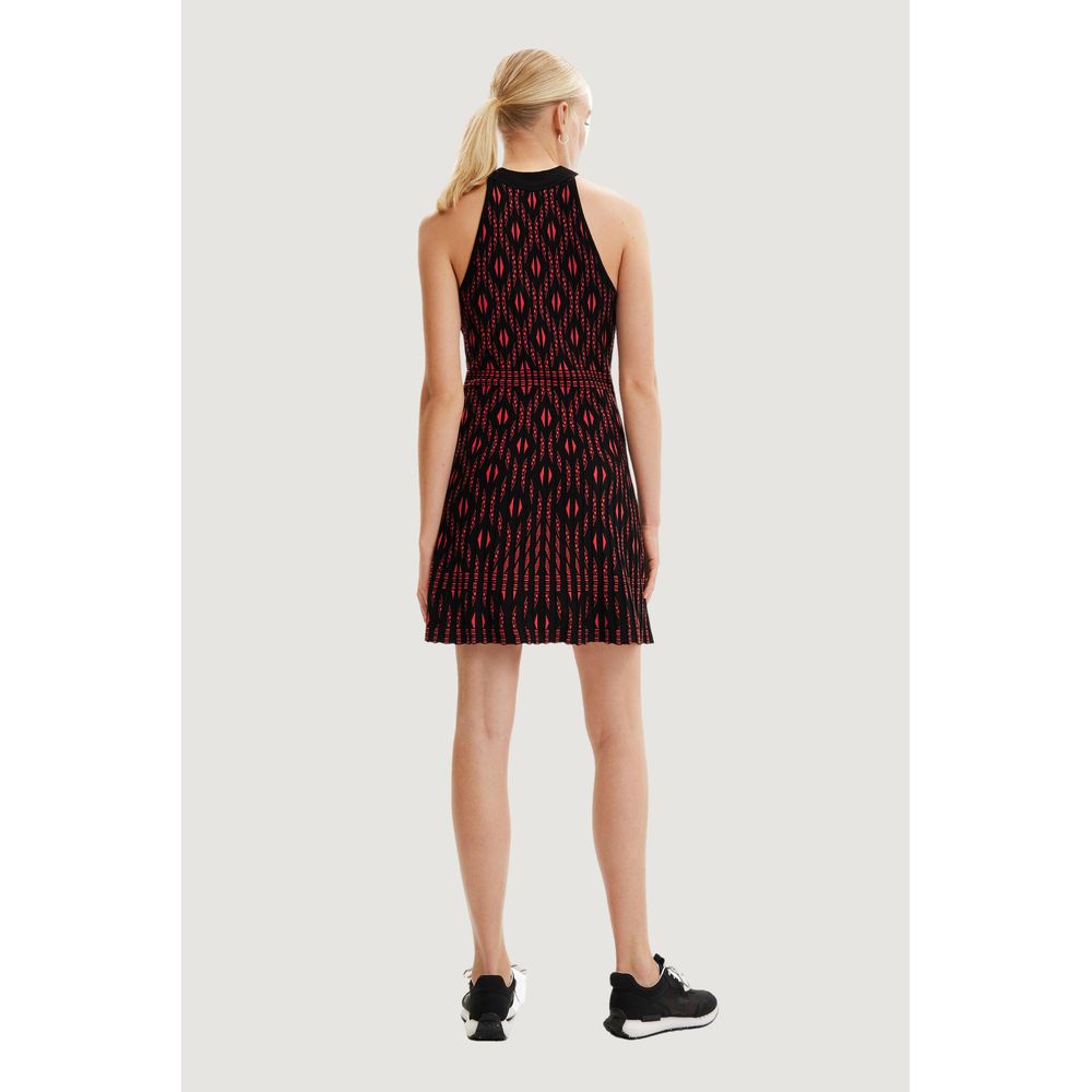  - Red Viscose Dress