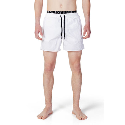  - White Polyester Swimwear