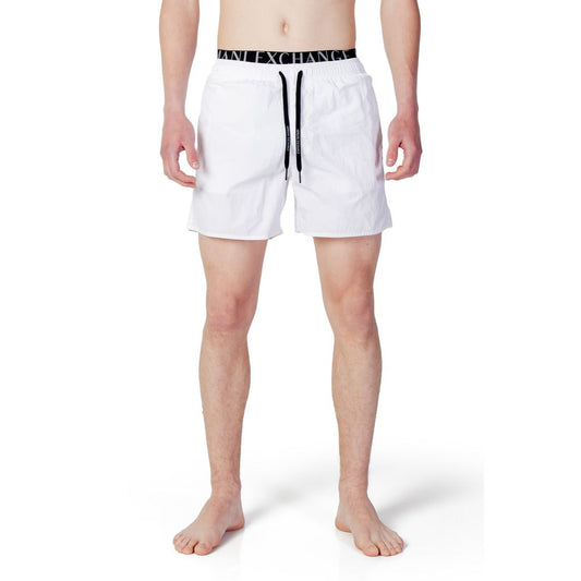  - White Polyester Swimwear