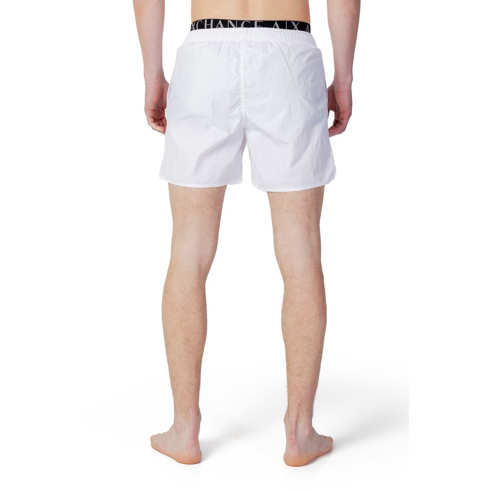  - White Polyester Swimwear