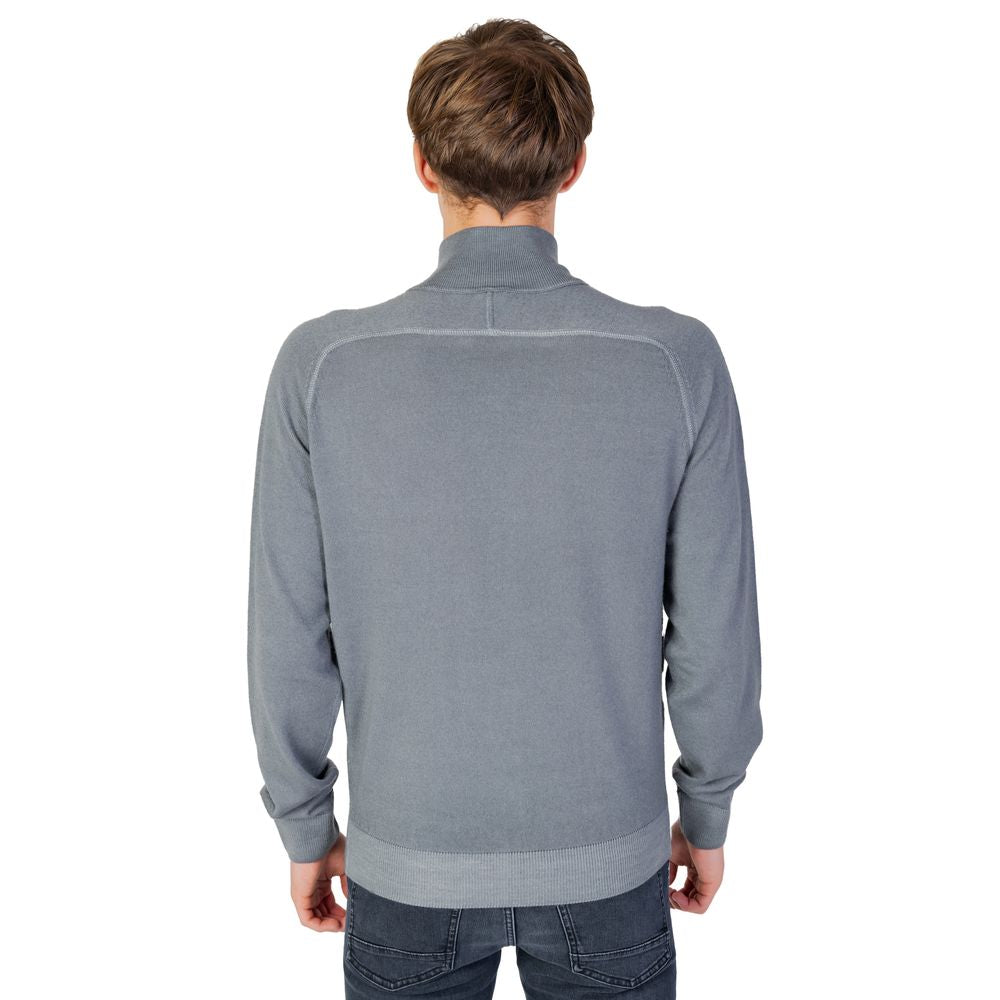  - Gray Wool Cardigan