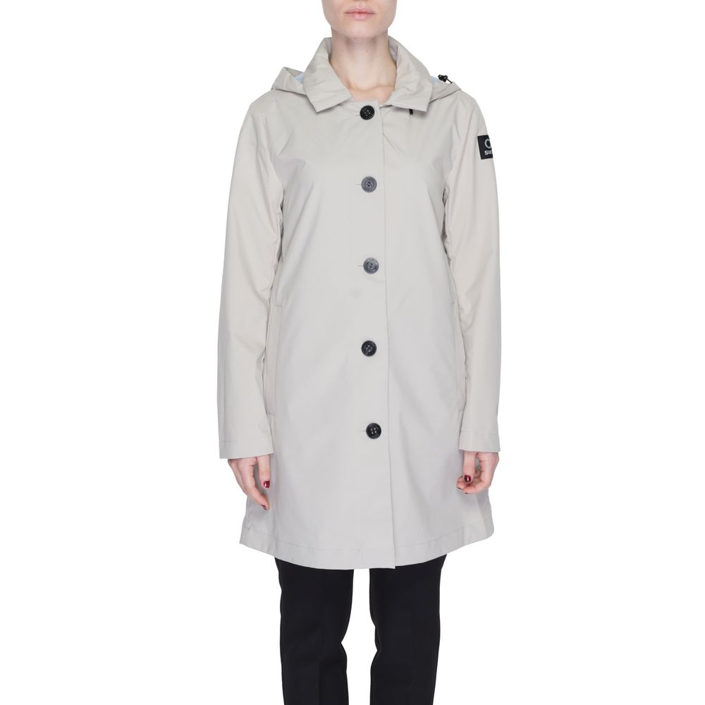  - Beige Polyester Jackets & Coat