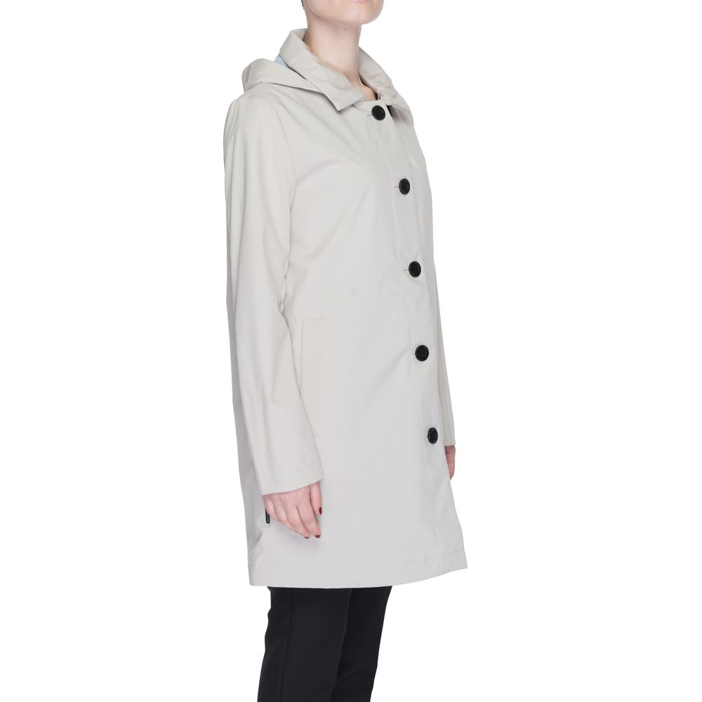  - Beige Polyester Jackets & Coat