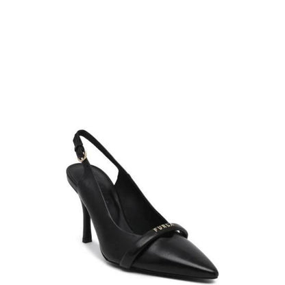  - Black Leather Pump