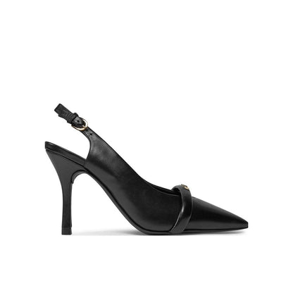  - Black Leather Pump