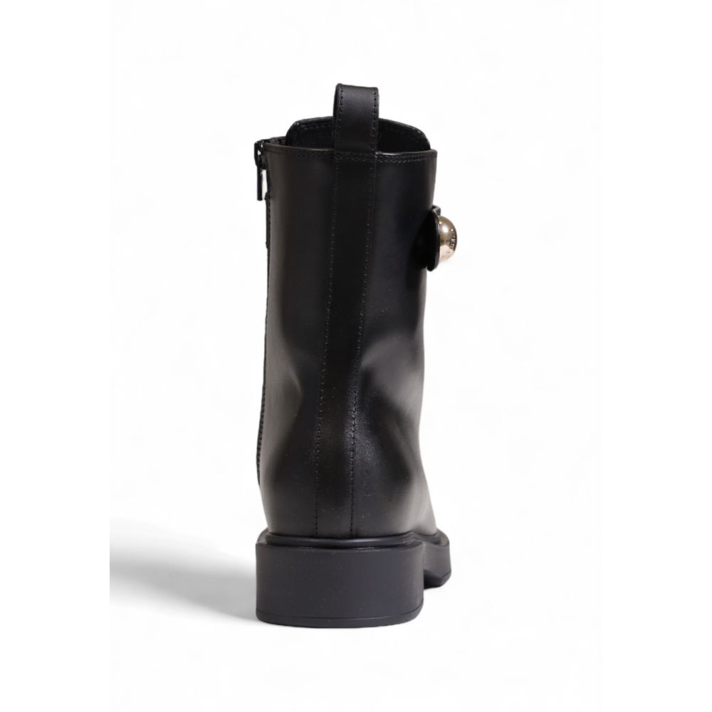  - Black Leather Boot