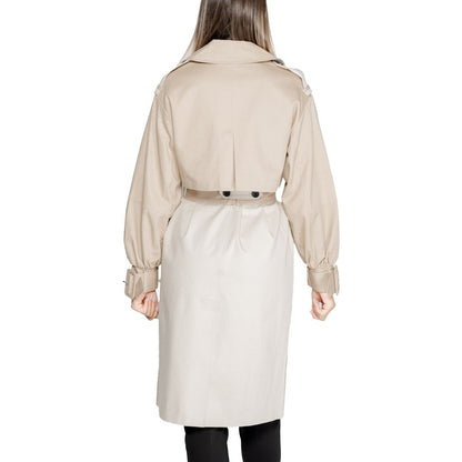  - Beige Cotton Jackets & Coat