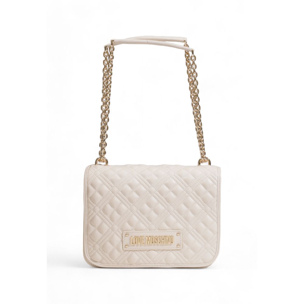  - Beige Polyethylene Handbag