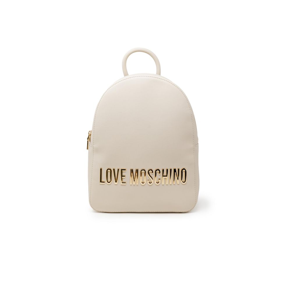  - Beige Polyethylene Backpack