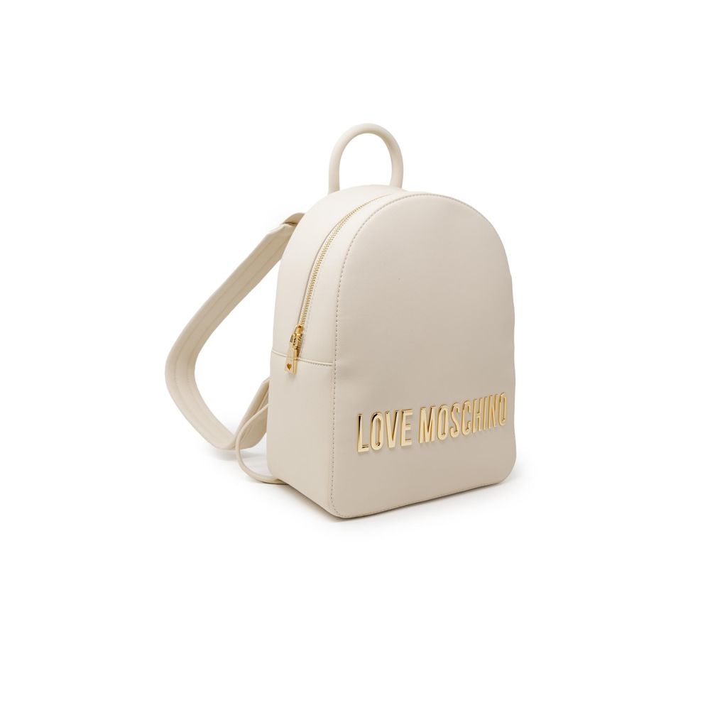  - Beige Polyethylene Backpack