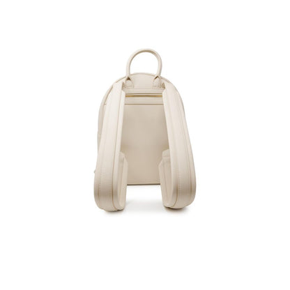  - Beige Polyethylene Backpack