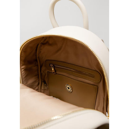  - Beige Polyethylene Backpack