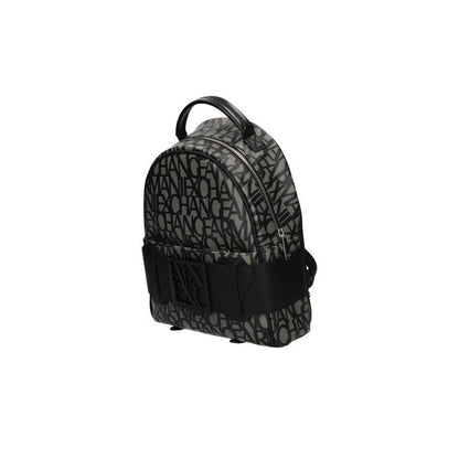  - Black Cotton Backpack