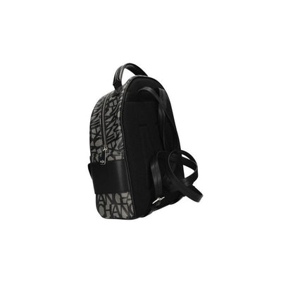  - Black Cotton Backpack