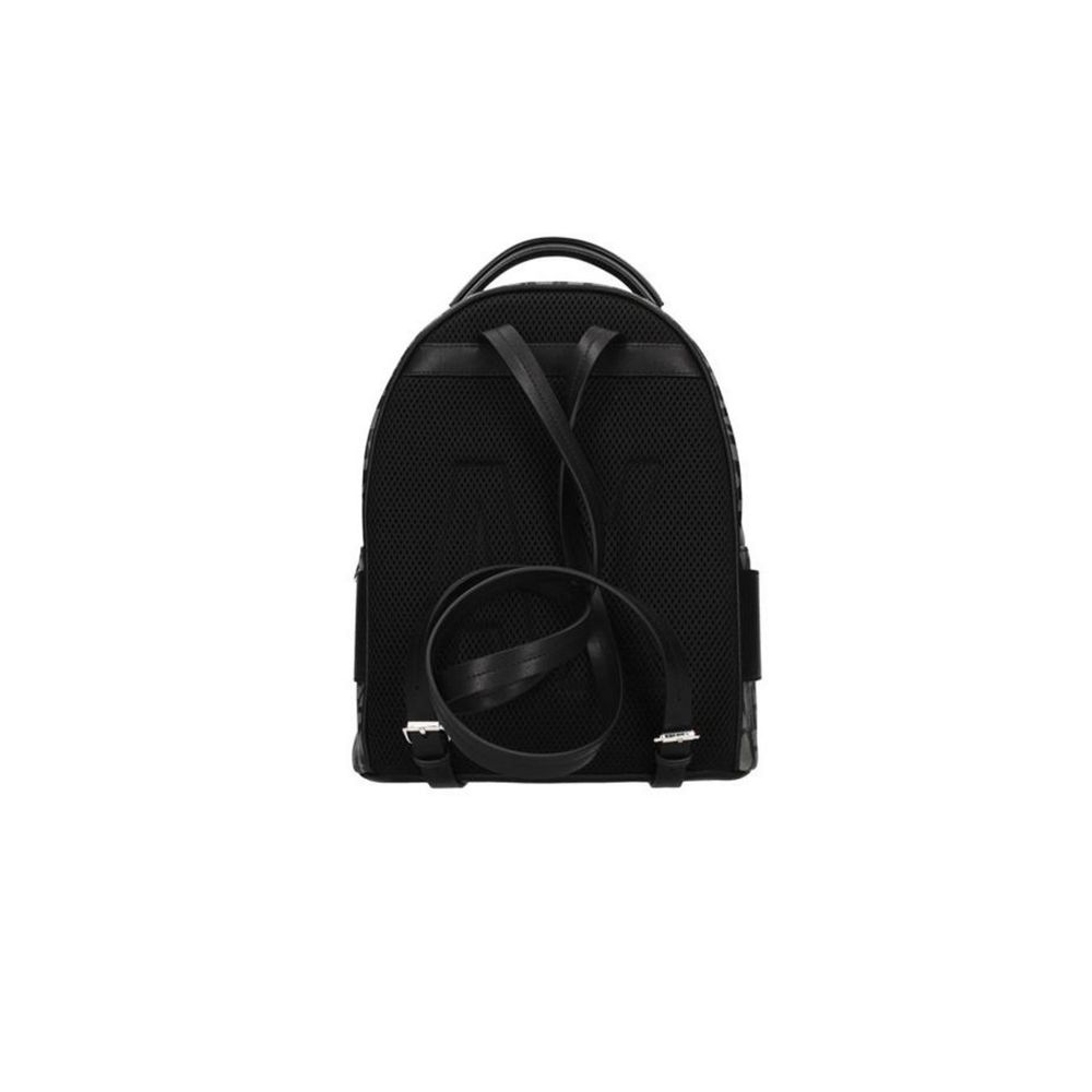  - Black Cotton Backpack