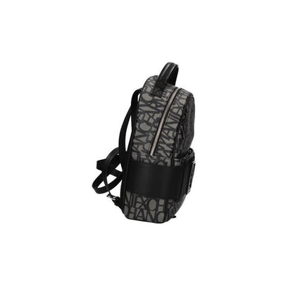  - Black Cotton Backpack