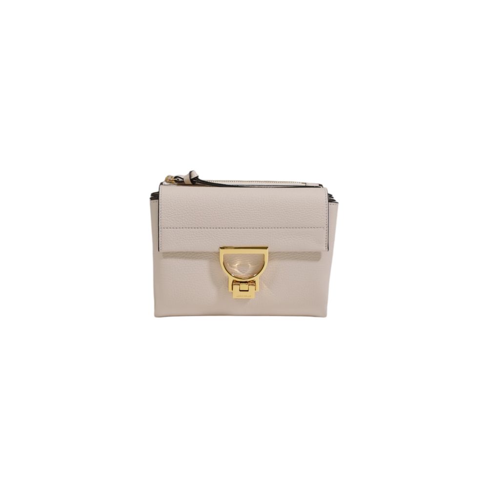  - White Leather Handbag