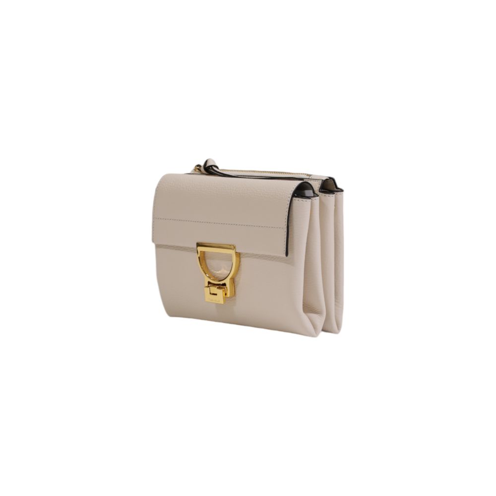  - White Leather Handbag